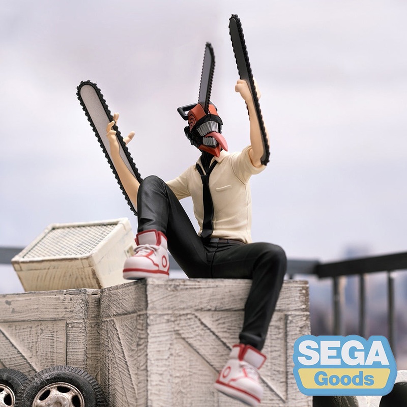 SEGA Chainsaw Man Chainsaw Devil Denji Anime Prize Figure 12CM  SEGA