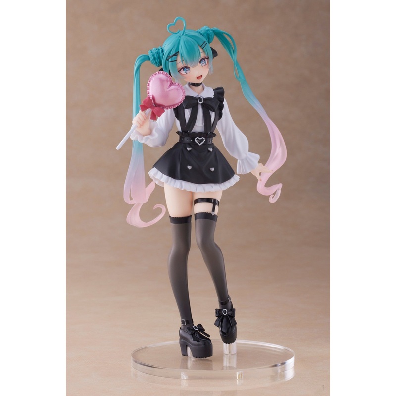 TAITO Hatsune Miku Thunderbolt Kei Extraordinary Fashion Subculture Ver. (Height: 18cm) Authentic In-stock Figure.