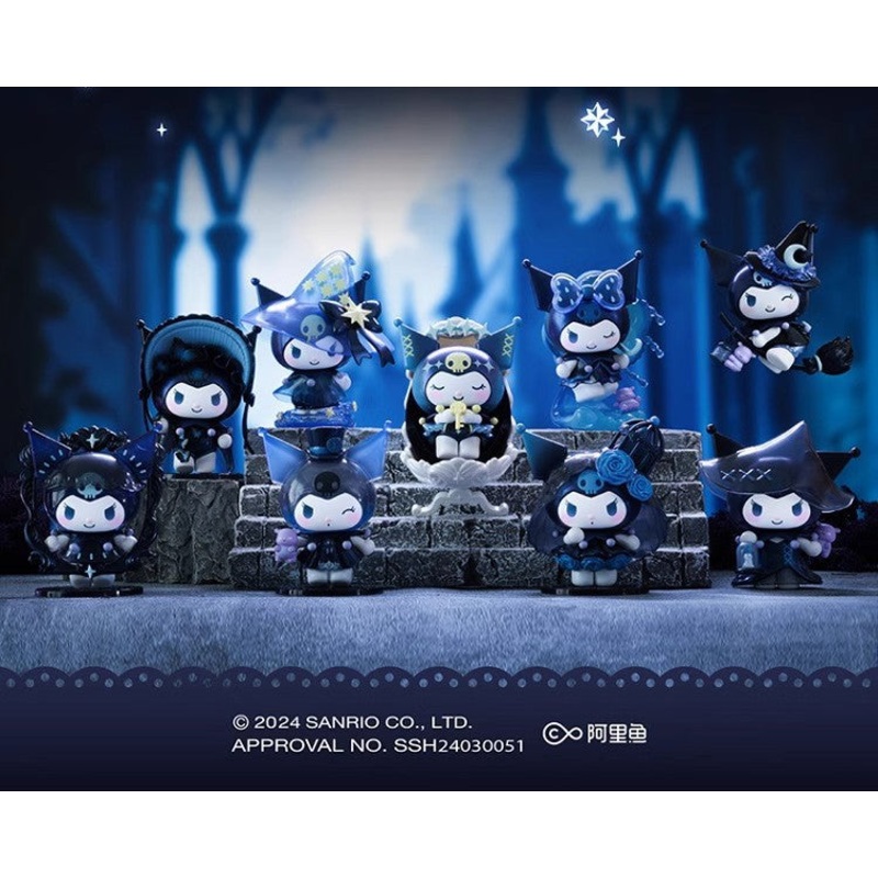 Top Toy Original Ready Stock Kuromi Witch’s Feast Series Mystery Box
