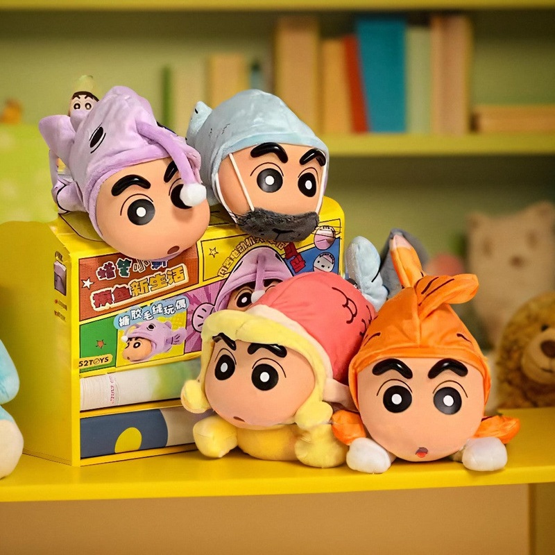 52toys Crayon Shinchan Fish Shin-Life Series Blind Box