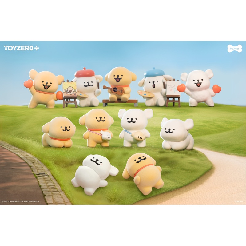 ToyZeroPlus Maltese Puppy Our World’s Best Friends Blind Box Series