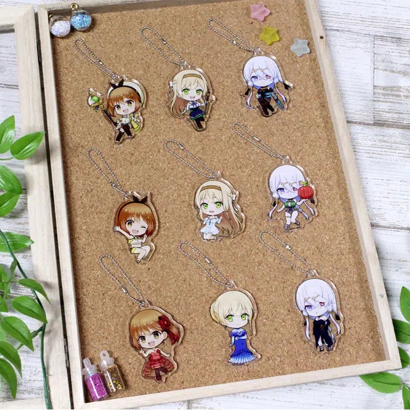 Atelier Ryza: Ever Darkness & the Secret Hideout Seasonal-Plants Puchichoko Random Trading Acrylic Keychain