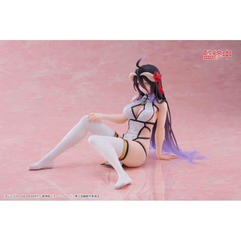 TAITO Overlord Desktop Cute Figure – Albedo (Chinese Dress Ver.) Prize Figure Overlord [PREORDER]