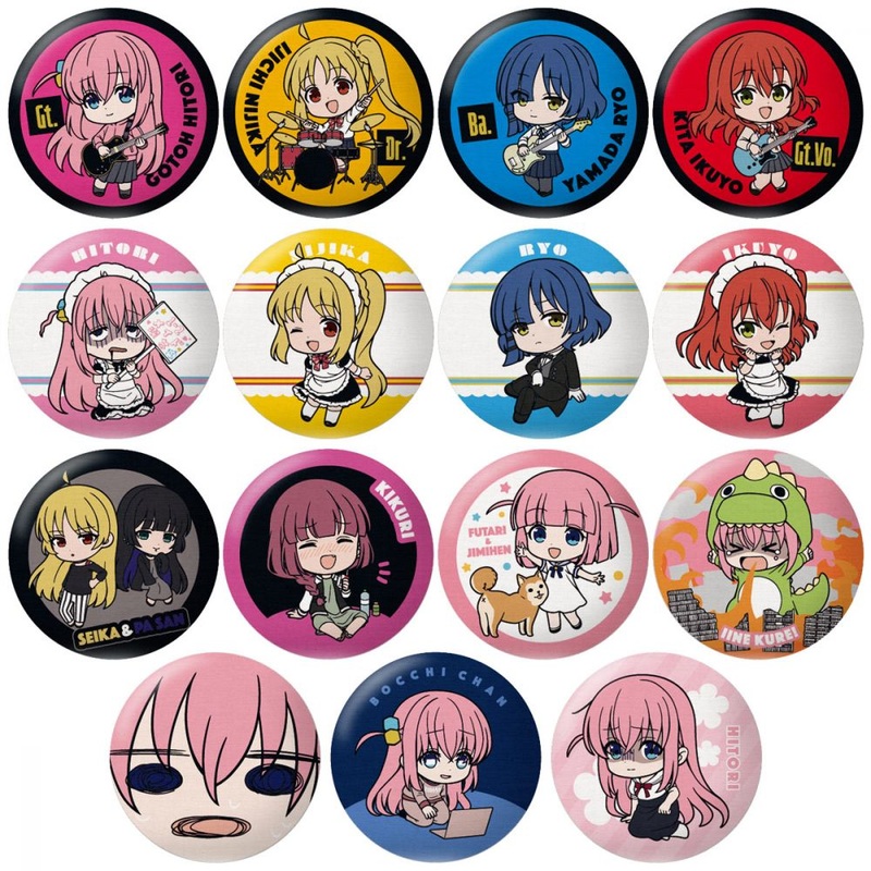 Shokugan: Bocchi The Rock ! – Can Badge Collection
