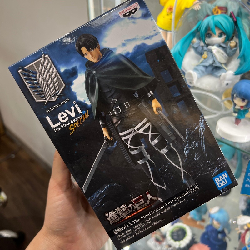 Attack On Titan The Final Season Banpresto Figure Levi