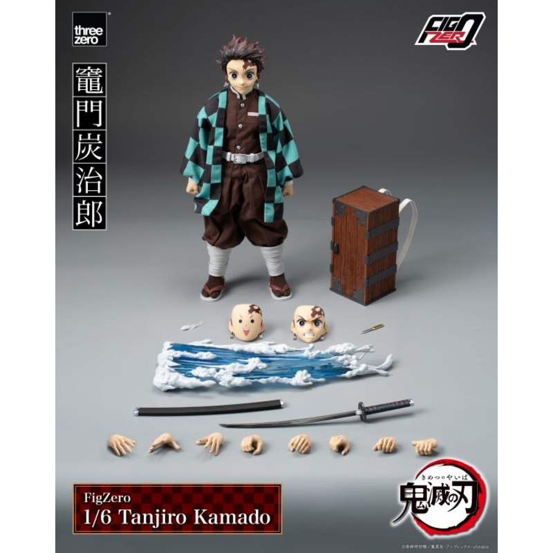 threezero Demon Slayer: Kimetsu no Yaiba – FigZero 1/6 Tanjiro Kamado [preorder]