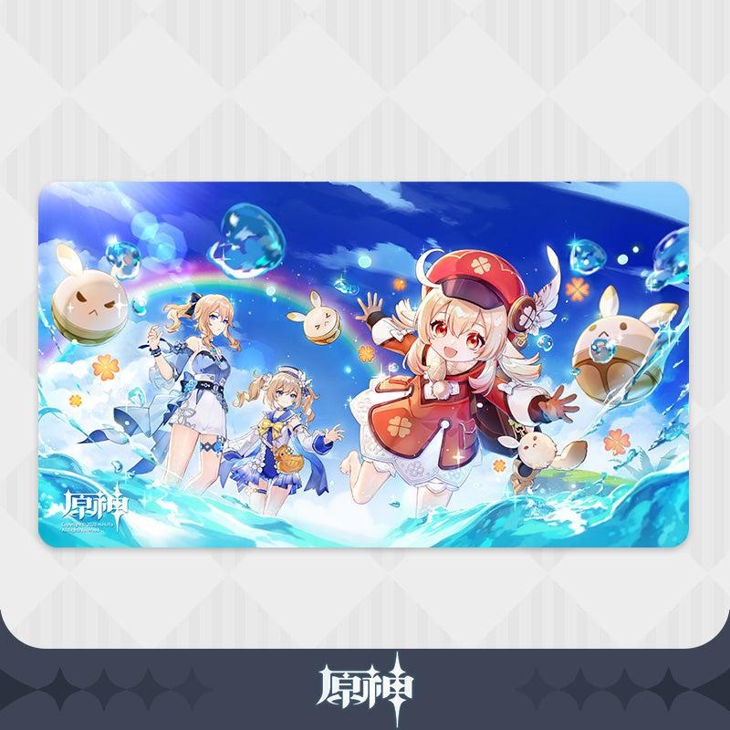 Summer ver. Klee Jean Barbara   Desk Matt – Official Genshin Impact Merchandise
