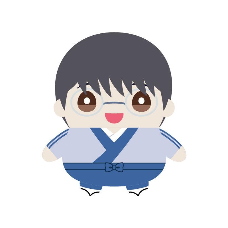 Gintama Movic Mamemate (Plush Mascot) Shimura Shinpachi