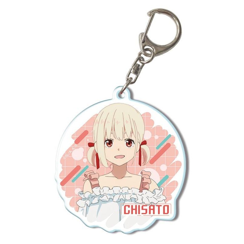 Lycoris Recoil Licence Agent Acrylic Key Chain Ver.3 Design 01 Nishikigi Chisato A