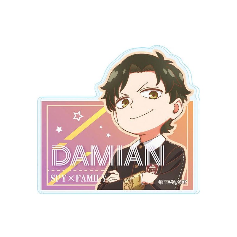 SPY x FAMILY Twinkle Rotating Clip Stand Damian Desmond