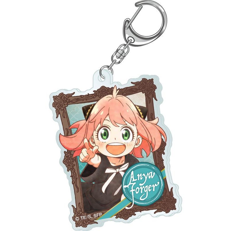 SPY x FAMILY Twinkle Vintage Series Acrylic Key Chain Vol.2 Anya Forger B