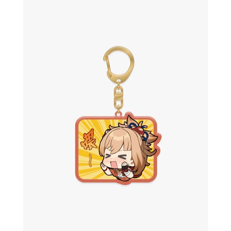 Yoimiya  – Chibi Acrylic Keychain Official Genshin Impact Merchandise