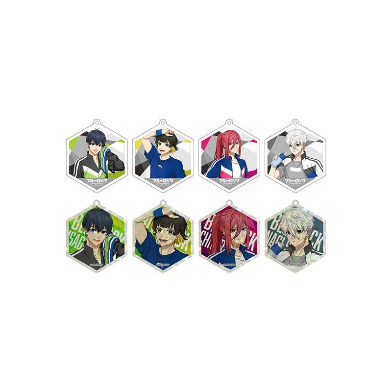 Blue Lock sign Acrylic Key Chain Collection (1 Random)