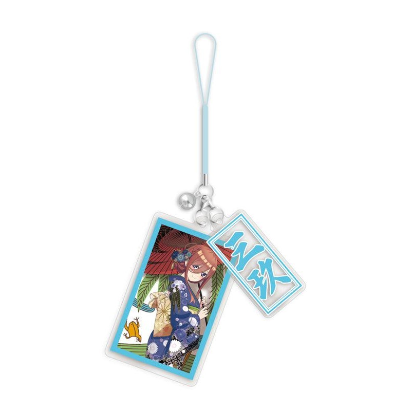 The Quintessential Quintuplets TOKYOGETS Hanafuda Pattern Strap Charm Set Miku