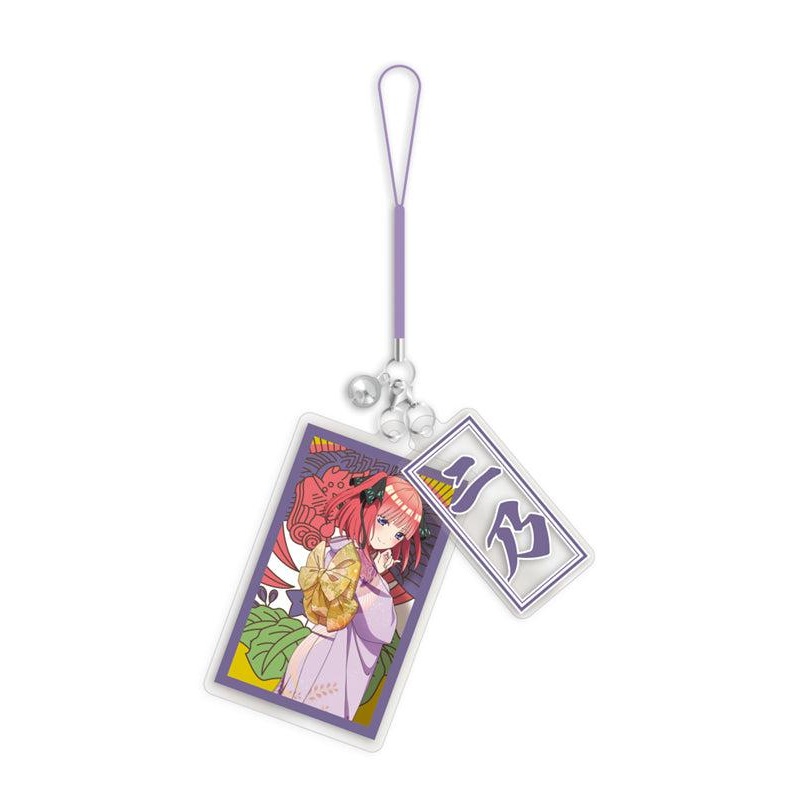 The Quintessential Quintuplets TOKYOGETS Hanafuda Pattern Strap Charm Set Nino
