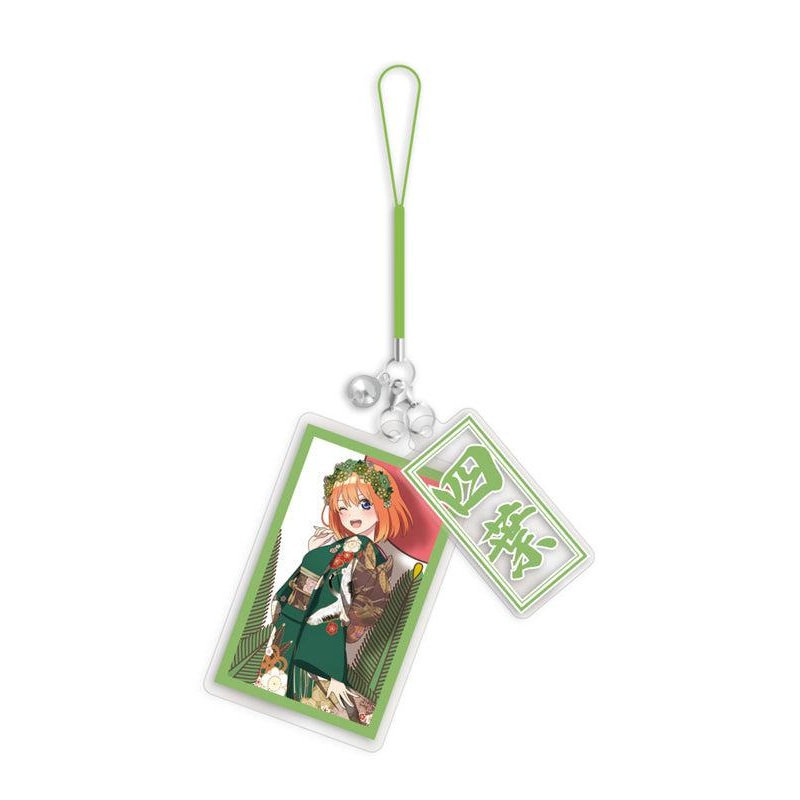 The Quintessential Quintuplets TOKYOGETS Hanafuda Pattern Strap Charm Set Yotsuba