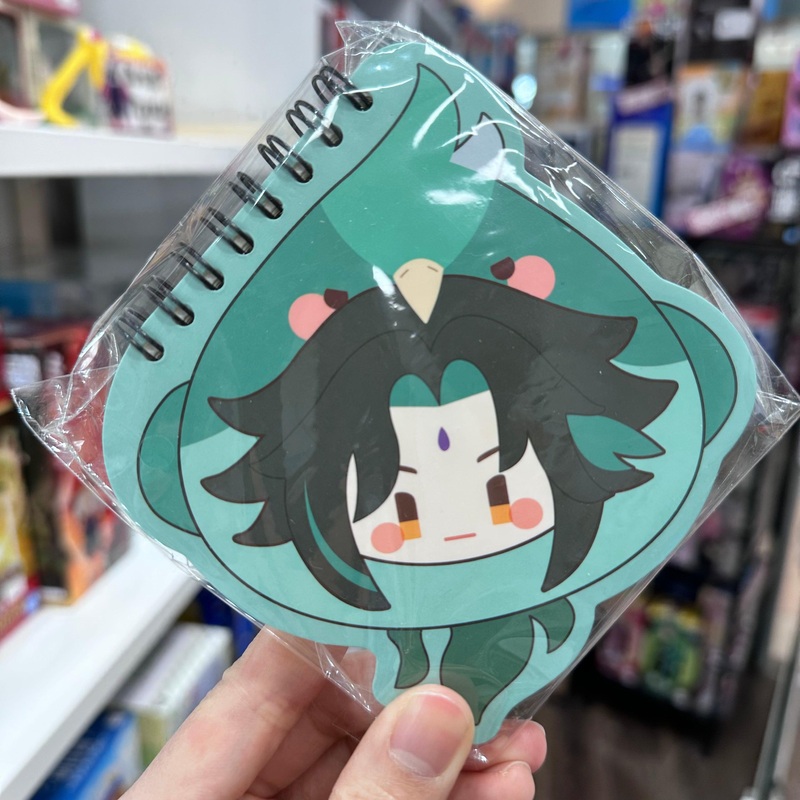 Xiao Teyvat Zoo Theme Spiral Notebook – Genshin Impact Official Merchandise