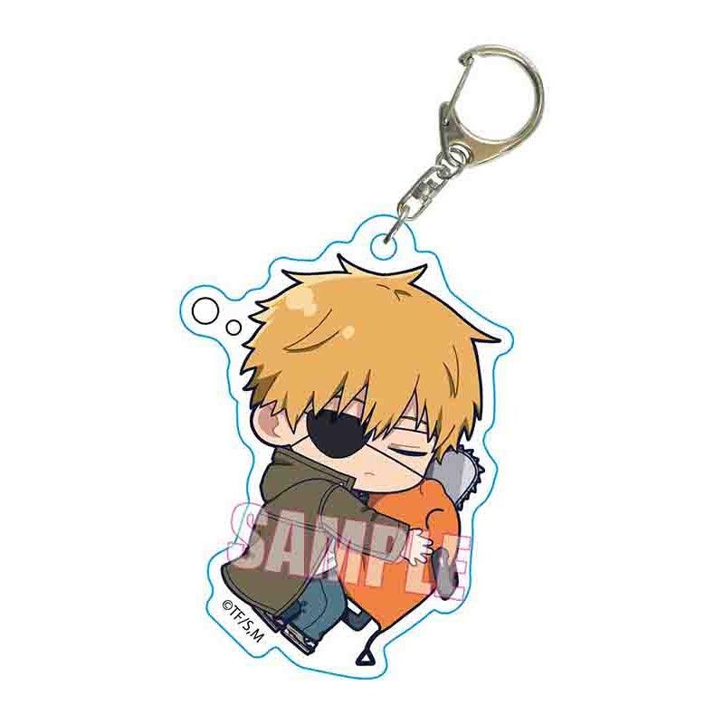 Chainsaw Man Petit Memo! Acrylic Key Chain Denji & Pochita