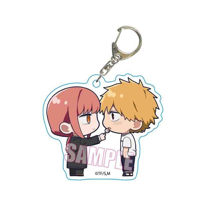Chainsaw Man Petit Memo! Acrylic Key Chain Makima & Denji