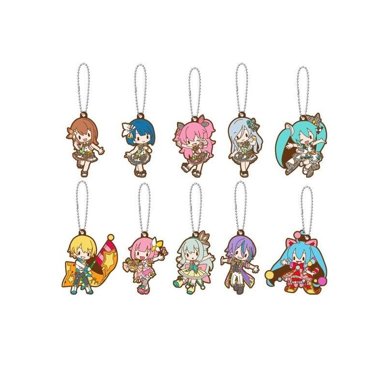 Project SEKAI Colorful Stage! feat. Hatsune Miku SEGA Capsule Metal Banner Key Chain Collection Vol.2(1 Random)