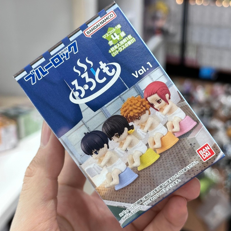 Bandai Bath Friends Blue Lock Vol.1 Mini Figure – 1 Random