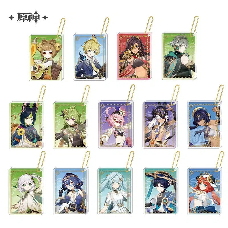 [Preorder] Genshin Impact Sumeru Character Acrylic Block Keychain
