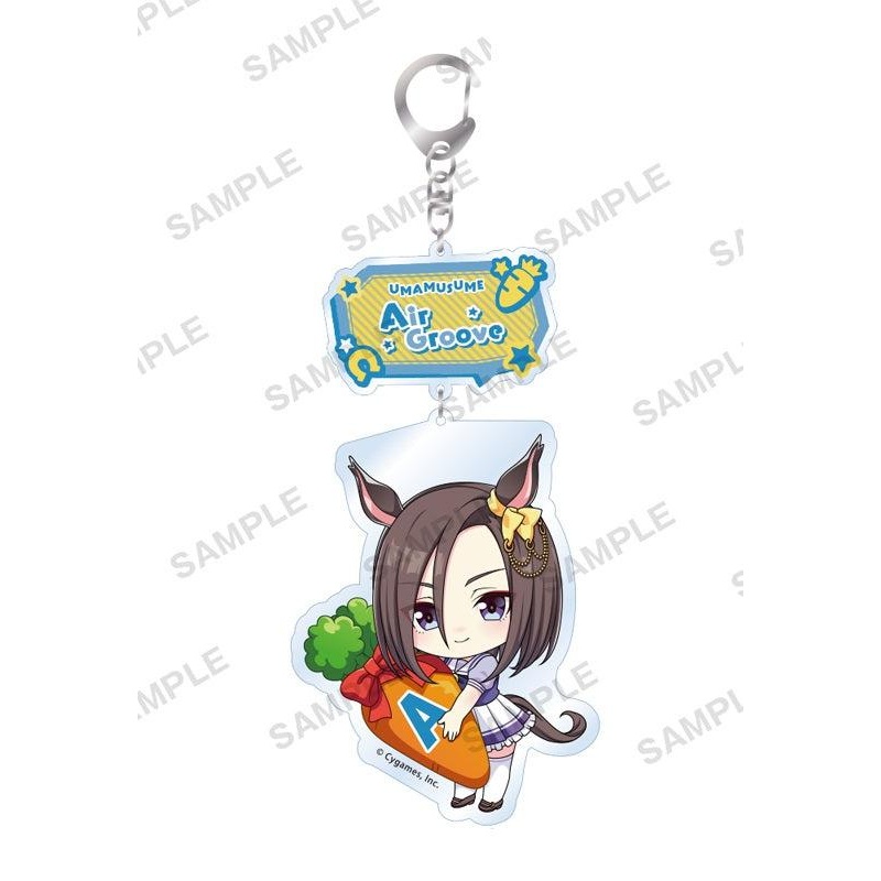 Uma Musume Pretty Derby Bushiroad Creative Mugyu Mini Acrylic Key Chain Vol.2 Air Groove