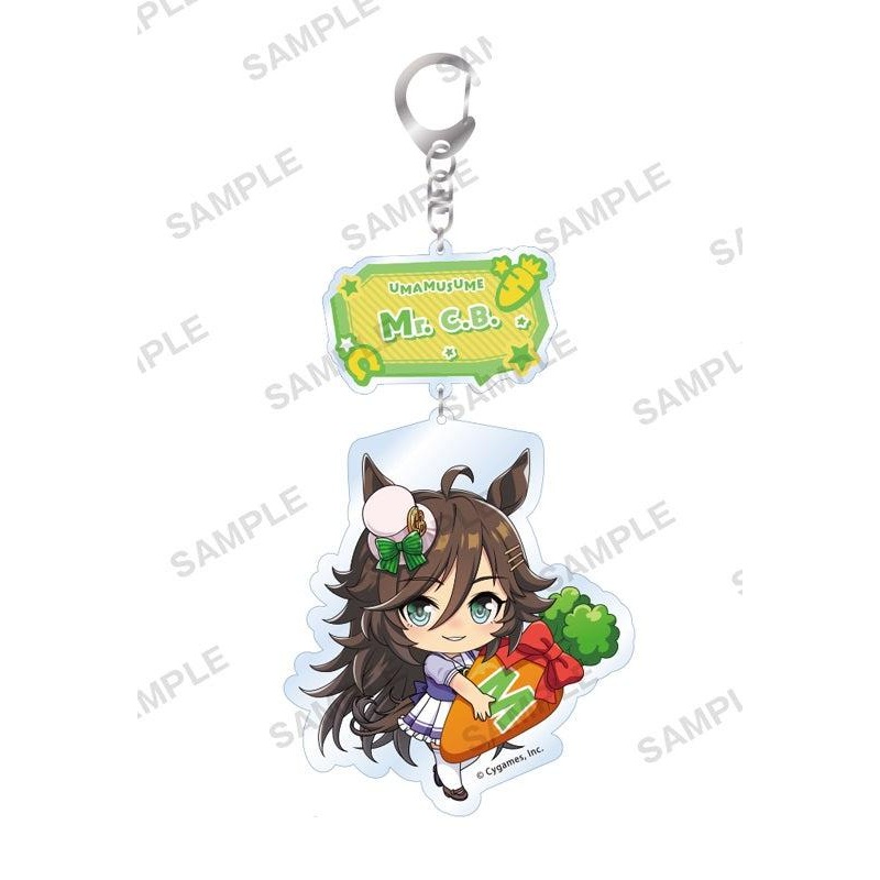 Uma Musume Pretty Derby Bushiroad Creative Mugyu Mini Acrylic Key Chain Vol.2 Mr.C.B.
