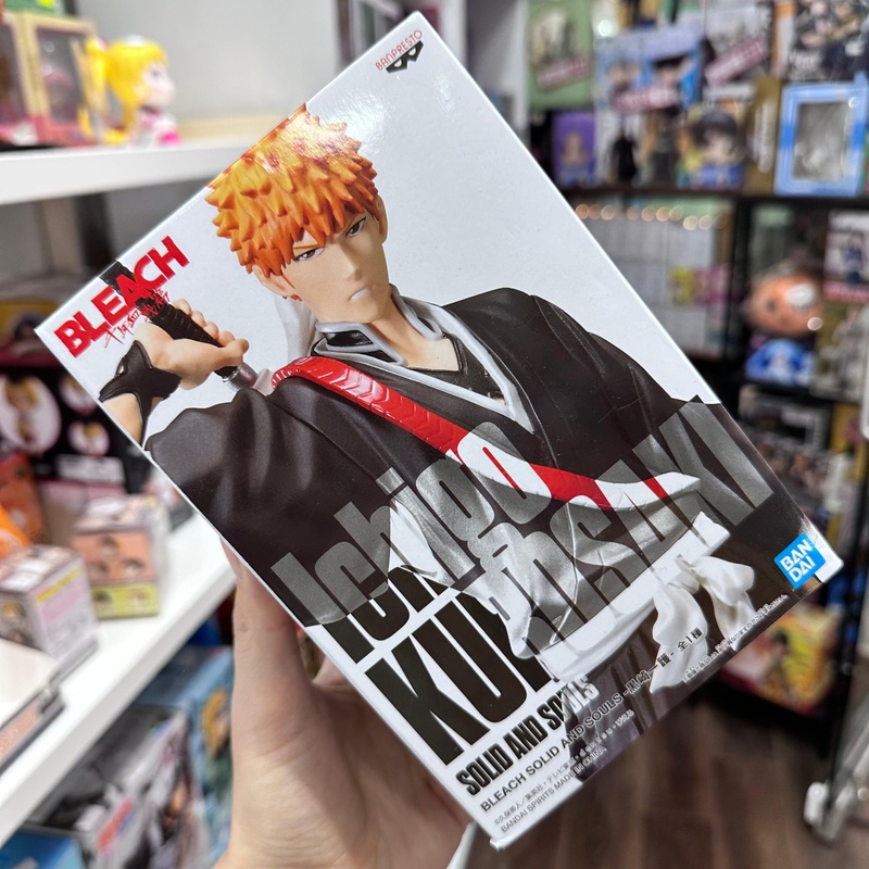 BLEACH – ICHIGO KUROSAKI – FIGURE SOLID AND SOULS banpresto