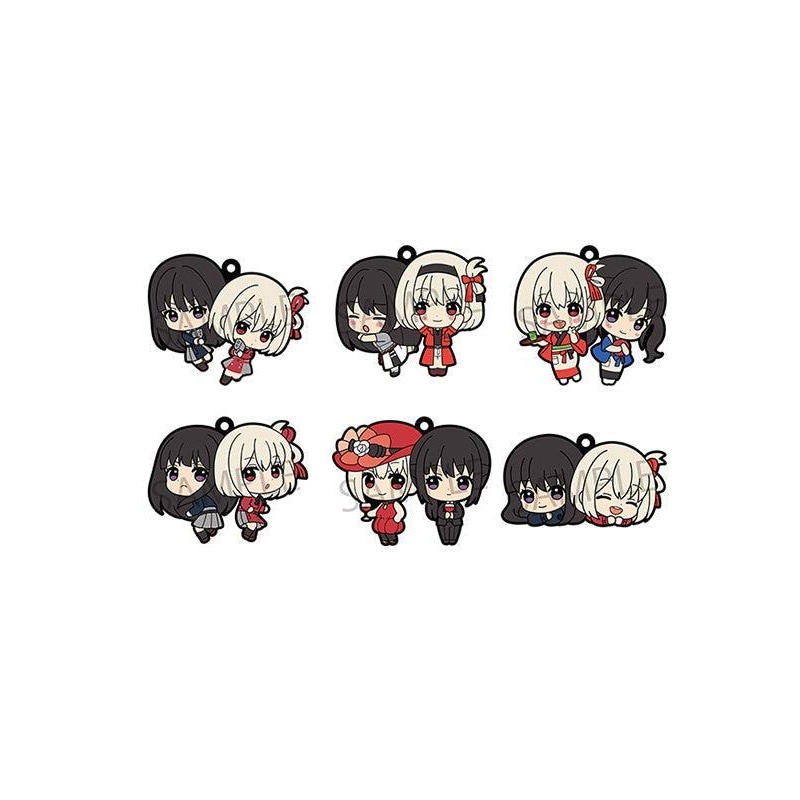 Lycoris Recoil MEGAHOUSE Rubber Mascot Buddycolle(1 Random)
