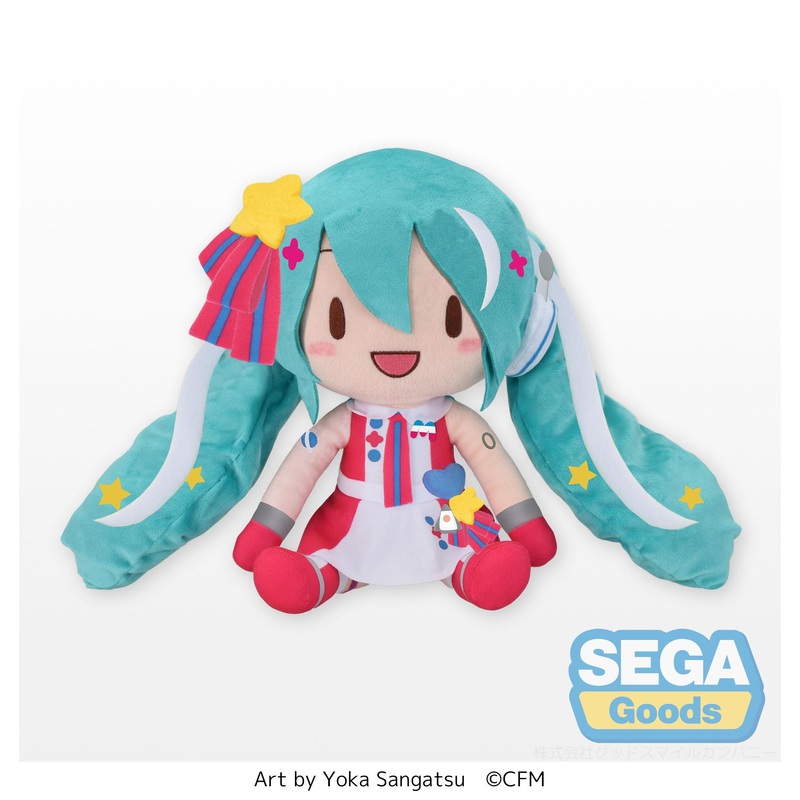 SEGA Hatsune Miku Magical Mirai 10th Fluffy Plush (L)