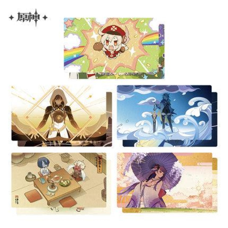 [Preorder] Genshin Impact Glimpse of Earth Series Lenticular Postcard