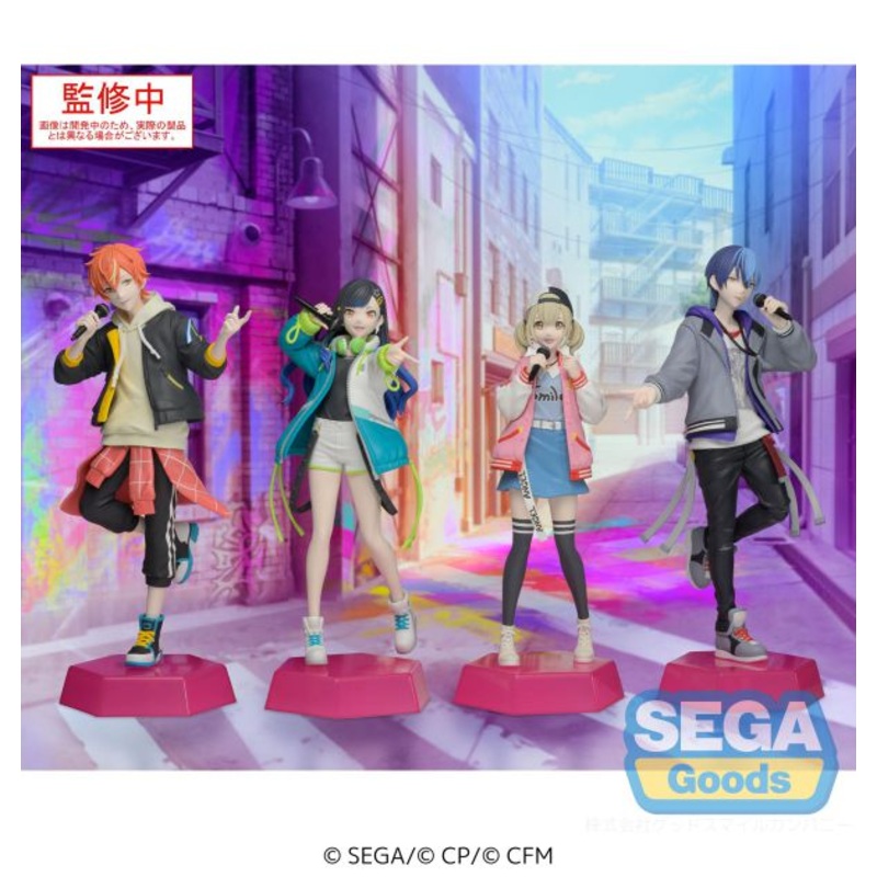 “HATSUNE MIKU: COLORFUL STAGE!” SEGA Desktop x Decorate Collections Figure  “Azusawa Kohane” “Shiraishi An” “Shinonome Akito””Aoyagi Toya”
