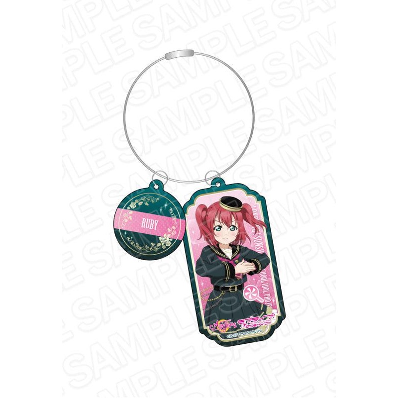 Love Live! School Idol Festival All Stars Contents Seed Wire Key Chain Kurosawa Ruby Adventure Around Your Eyes Ver.