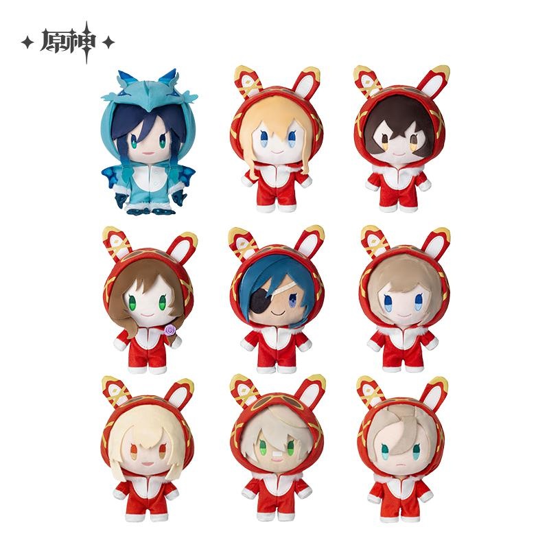 [Preorder] Genshin Impact Official Merchandise Teyvat Paradise Character Plushies