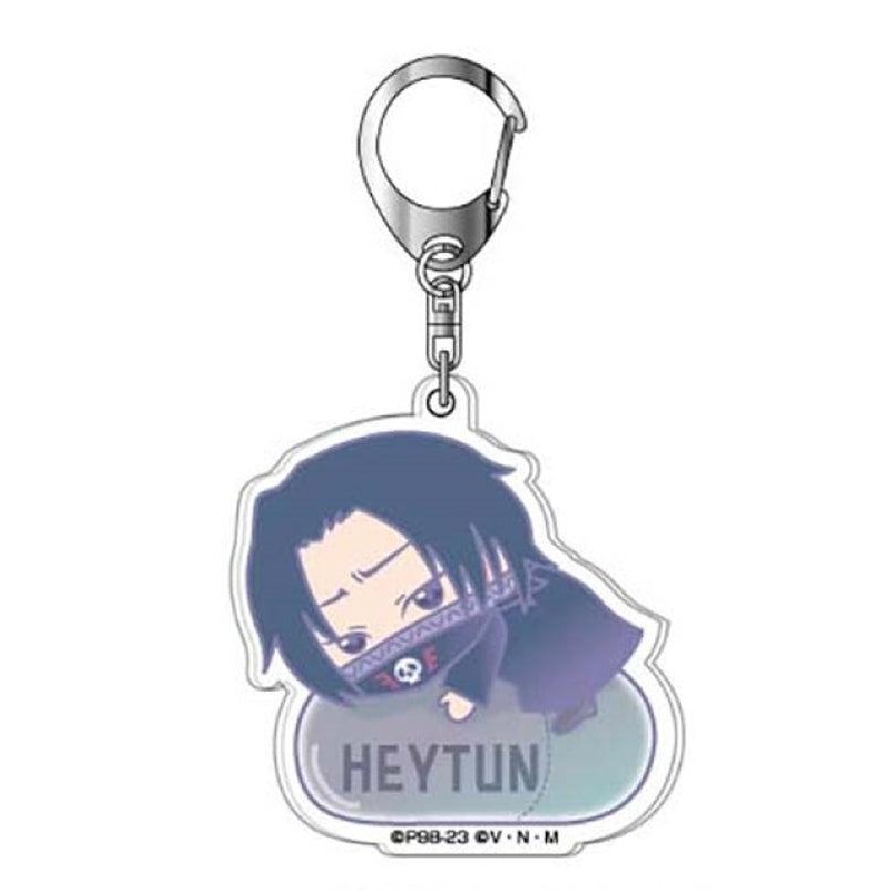 Hunter x Hunter Bandai Acrylic Key Chain Hug Meets 09 Heytun AK