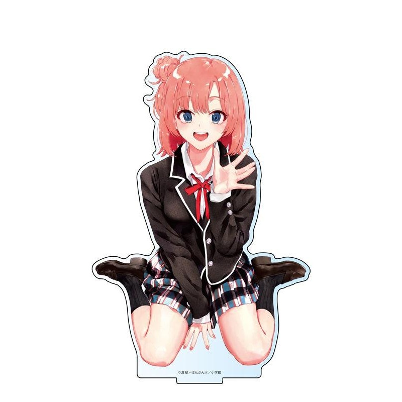 My Youth Romantic Comedy Is Wrong, As I Expected Matsumoto Shoji Yahari Ore no Seishun Love-come wa Machigatteiru. Acrylic Stand Yui (School Uniform)