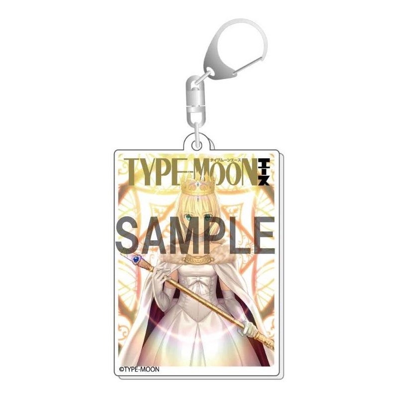 TYPE-MOON Ace KADOKAWA Cover Illustration Acrylic Key Chain Altria