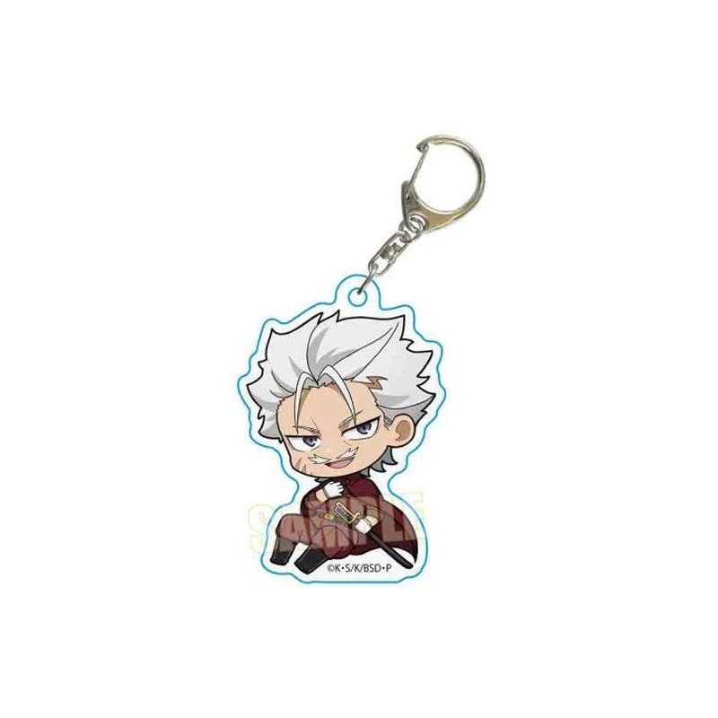 Bungo Stray Dogs Bell House Pukasshu Acrylic Key Chain Fukuchi Ouchi