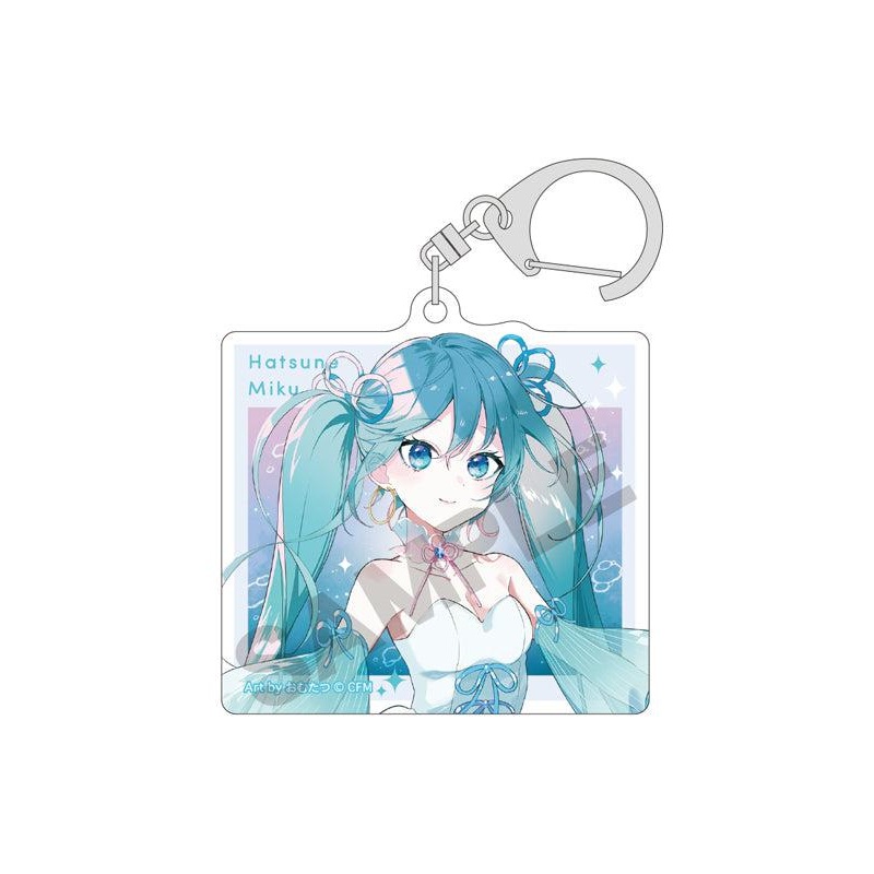 Hatsune Miku Crux Acrylic Key Chain Jellyfish Dress