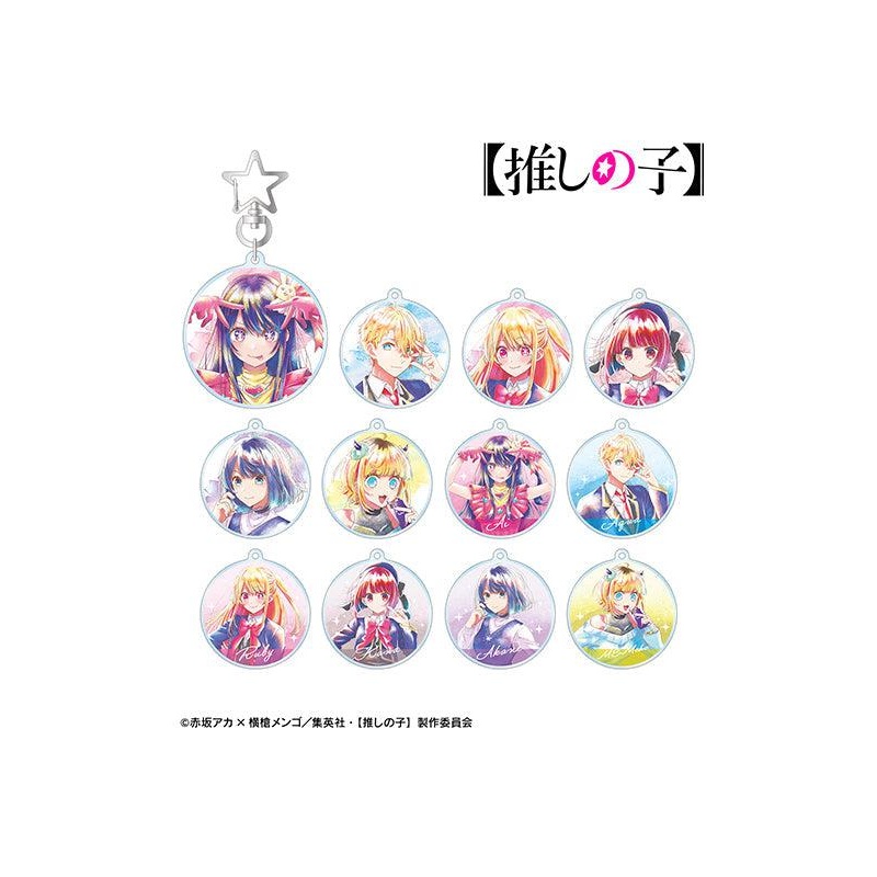 Oshi no Ko armabianca Trading Ani-Art Aqua Label Acrylic Key Chain(1 Random)