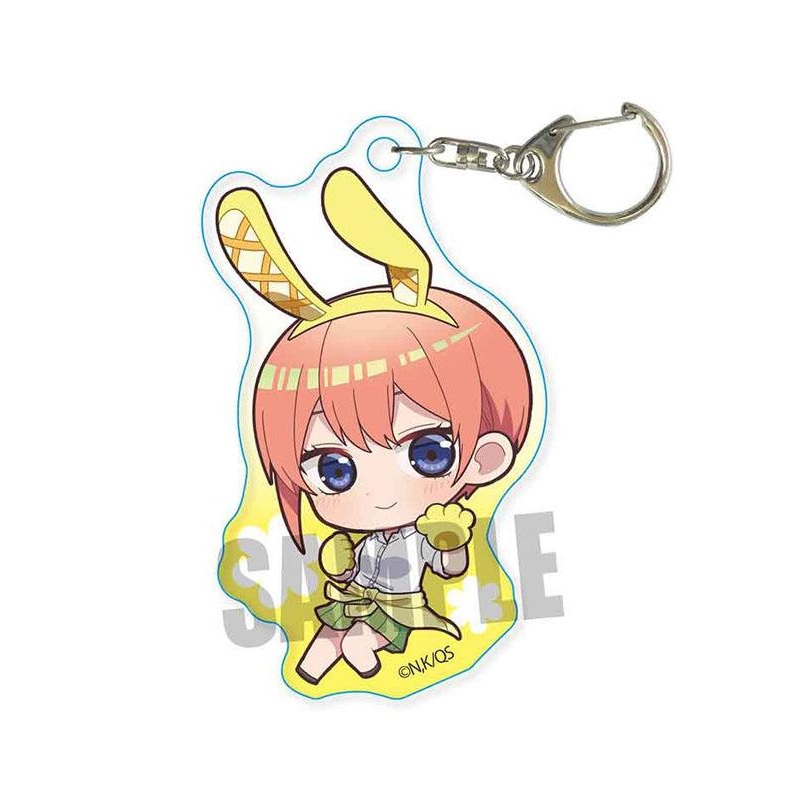 The Quintessential Quintuplets Specials Bell HousePukasshu Acrylic Key Chain Nakano Ichika Usamimi Ver.