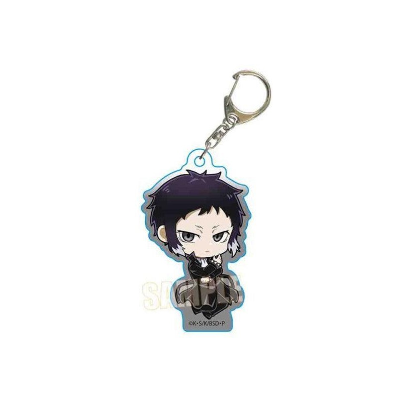 Bungo Stray Dogs Bell House Pukasshu Acrylic Key Chain Akutagawa Ryunosuke