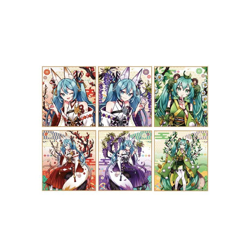 Hatsune Miku Twinkle Hyakki Yakou Shikishi(1 Random)