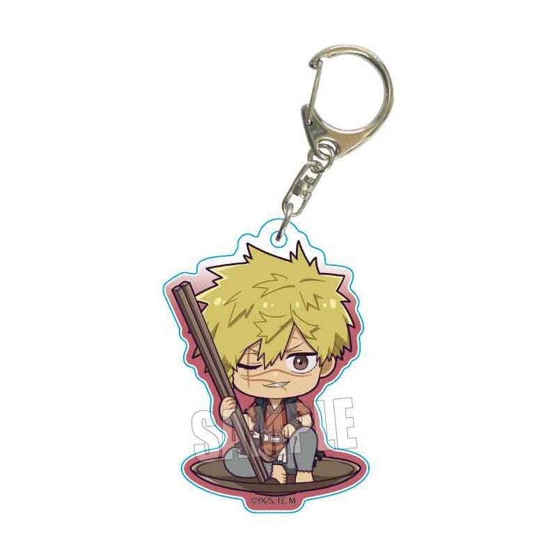 Hell’s Paradise: Jigokuraku Bell House Gochi Chara Acrylic Key Chain Aza Chobe