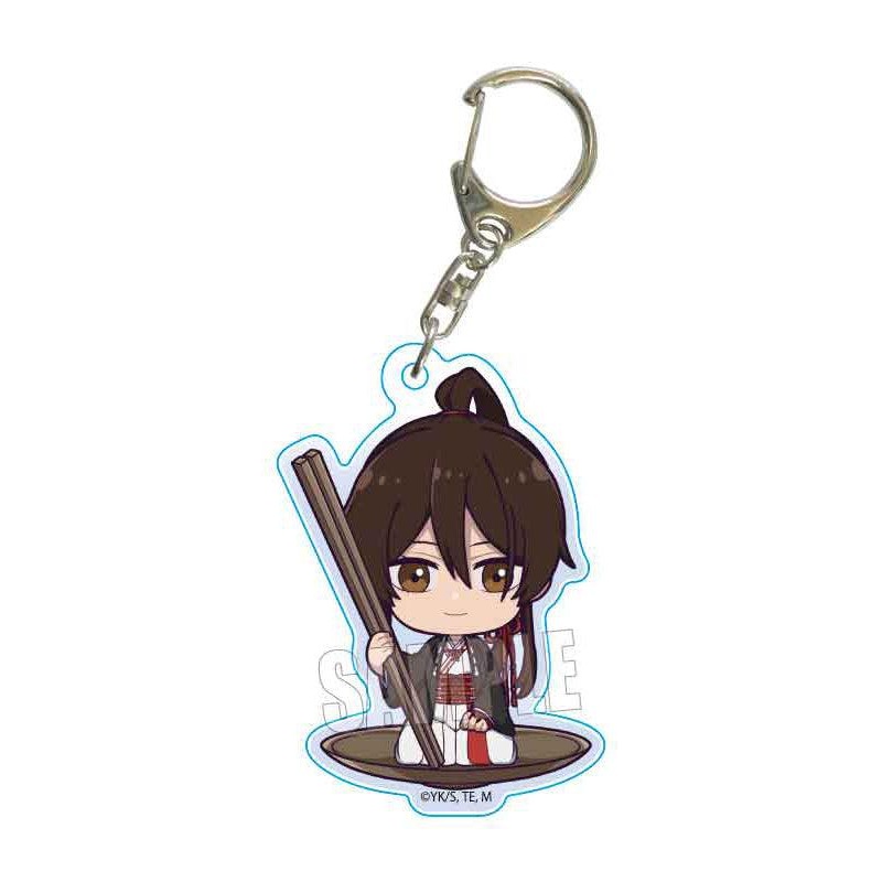 Hell’s Paradise: Jigokuraku Bell House Gochi Chara Acrylic Key Chain Yamada Asaemon Sagiri