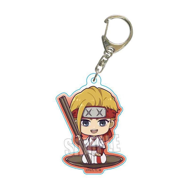 Hell’s Paradise: Jigokuraku Bell House Gochi Chara Acrylic Key Chain Yamada Asaemon Tenza