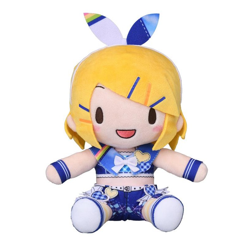 Project SEKAI Colorful Stage! feat. Hatsune Miku SEGA Fuwa Petit Plush Kagamine Rin in Stage Sekai -Let’s RE:START From Here!- M