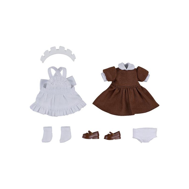 Nendoroid Doll Work Outfit Set: Maid Outfit Mini (Brown)