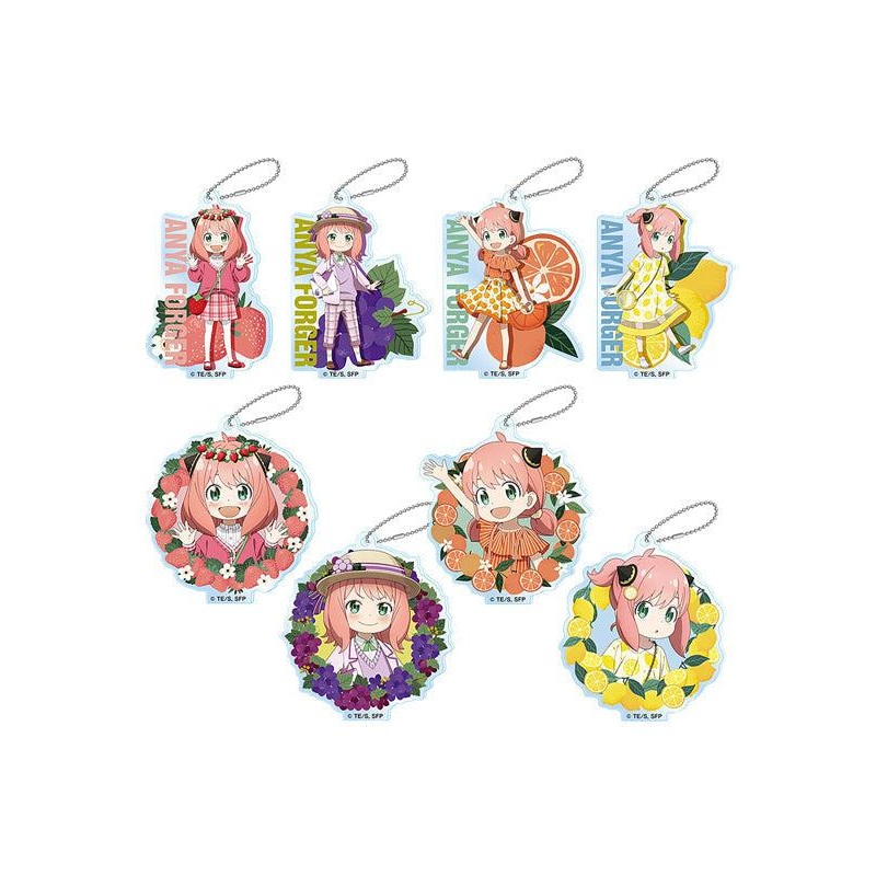 SPY x FAMILY Twinkle Acrylic Key Chain -Fruits- (1 Random)